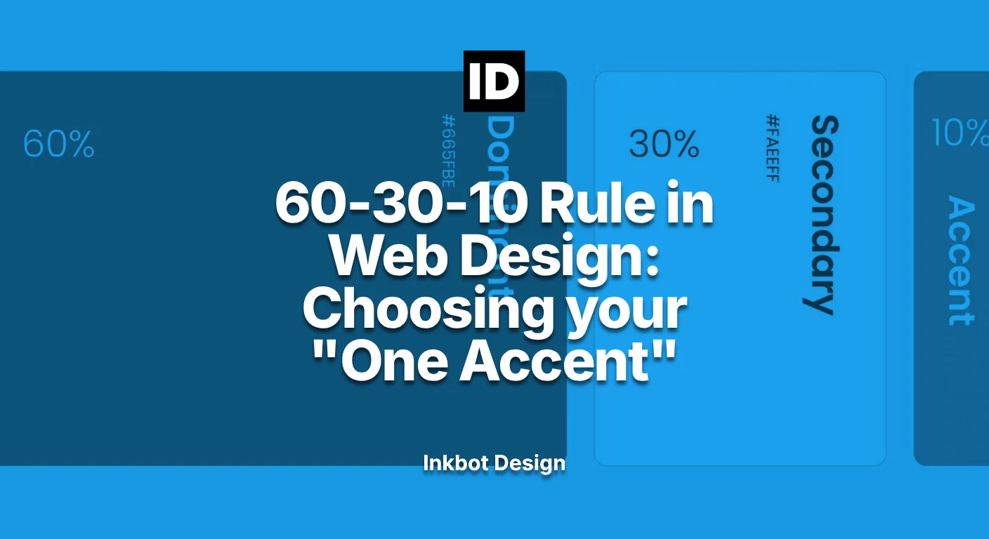 60-30-10 Rule In Web Design Choosing Your One Accent