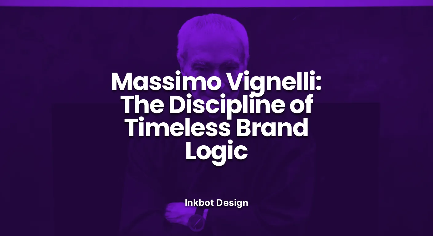Massimo Vignelli Massimo Vignelli The Discipline Of Timeless Brand Logic