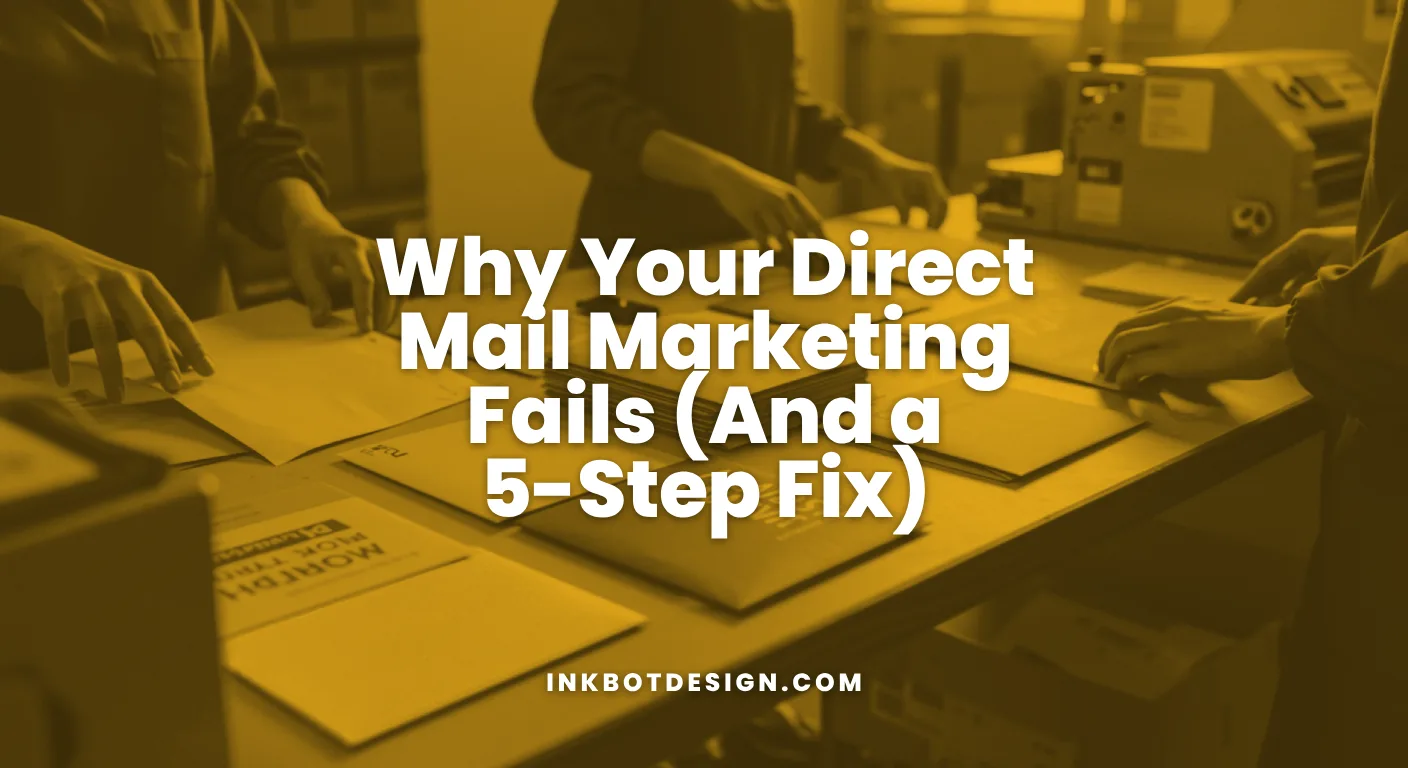 Direct Mail Marketing Why Your Direct Mail Marketing Fails And A 5 Step Fix